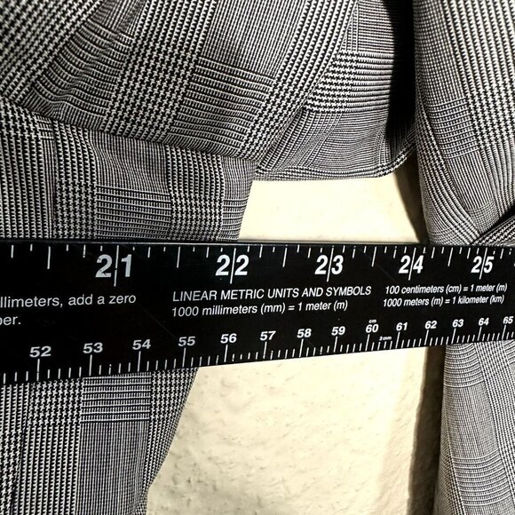 BROOKS BROTHERS Fitzgerald Made Italy Suit Jacket 42L/36 Wool Prince Of Whales - Picture 6 of 12